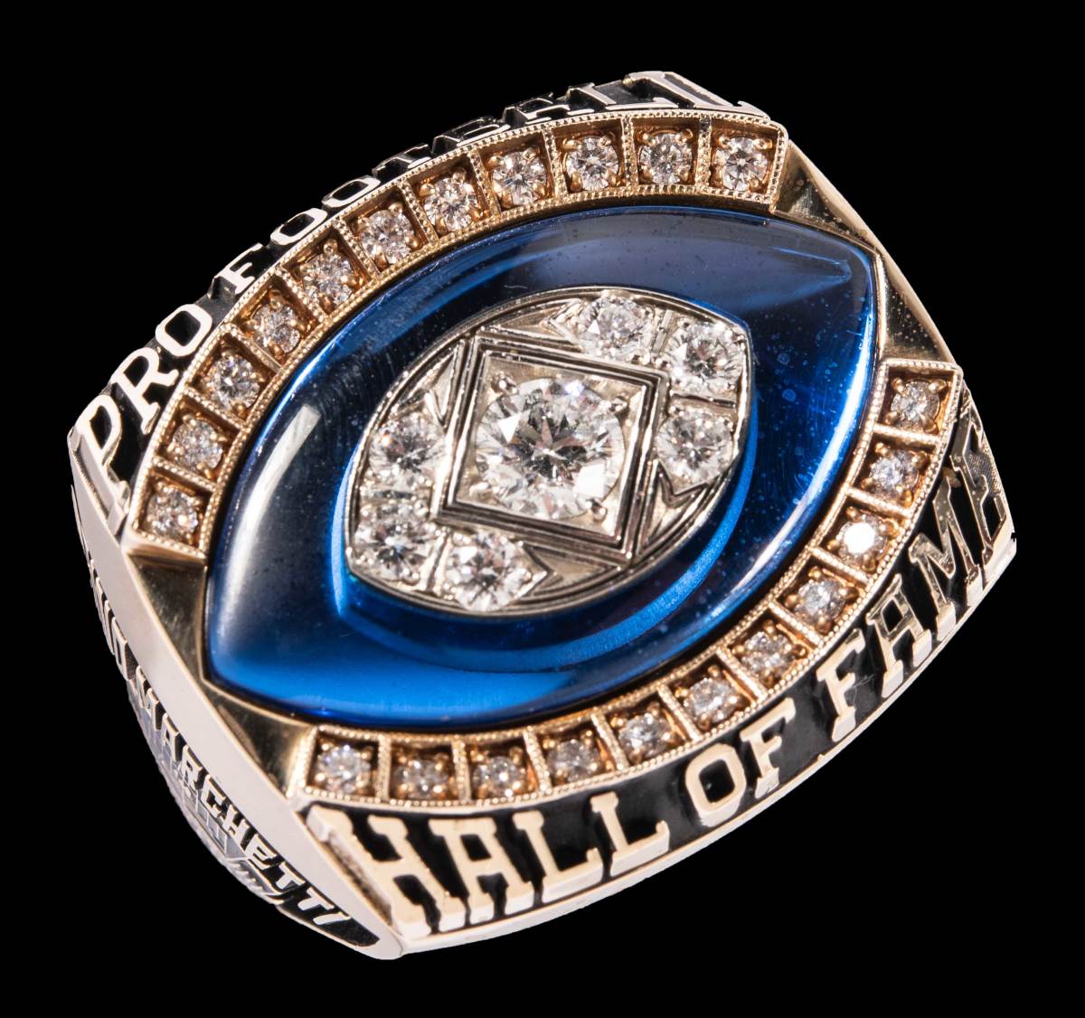 Gino Marchetti Pro Football Hall of Fame Induction ring.