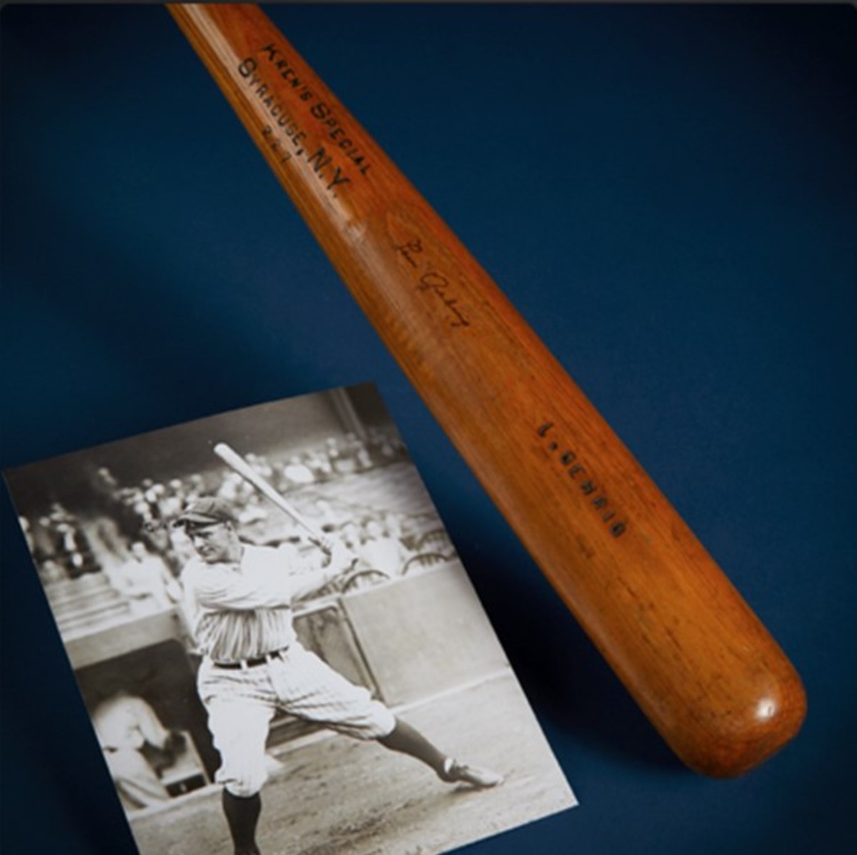 1927 Lou Gehrig bat, Joe DiMaggio jersey highlight Heritage Winter Platinum  Auction - Sports Collectors Digest