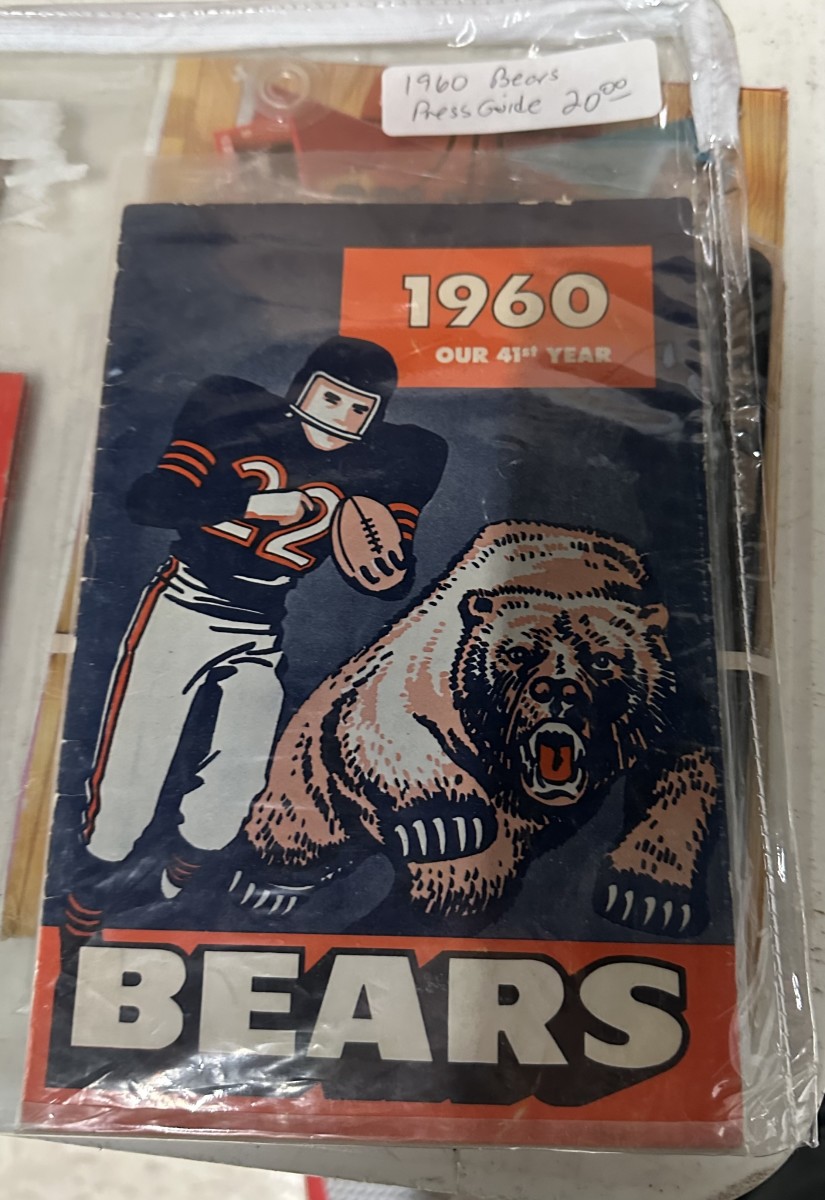 Chicago Bears 1957 Vintage Program T-Shirt