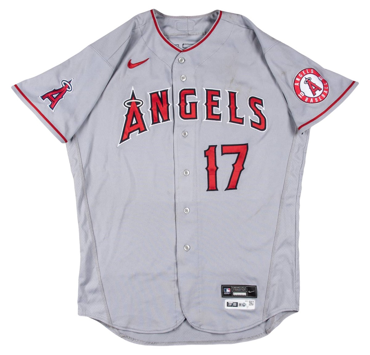 Major League Alumni Marketing Mike Trout Autographed White Authentic Angels Jersey
