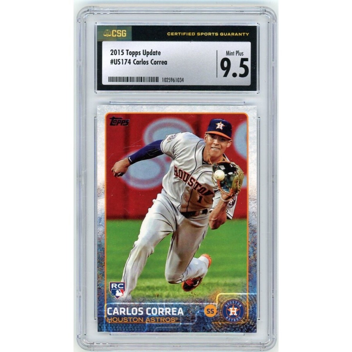 Shop Carlos Correa Houston Astros Gold Glove Display Case with Image