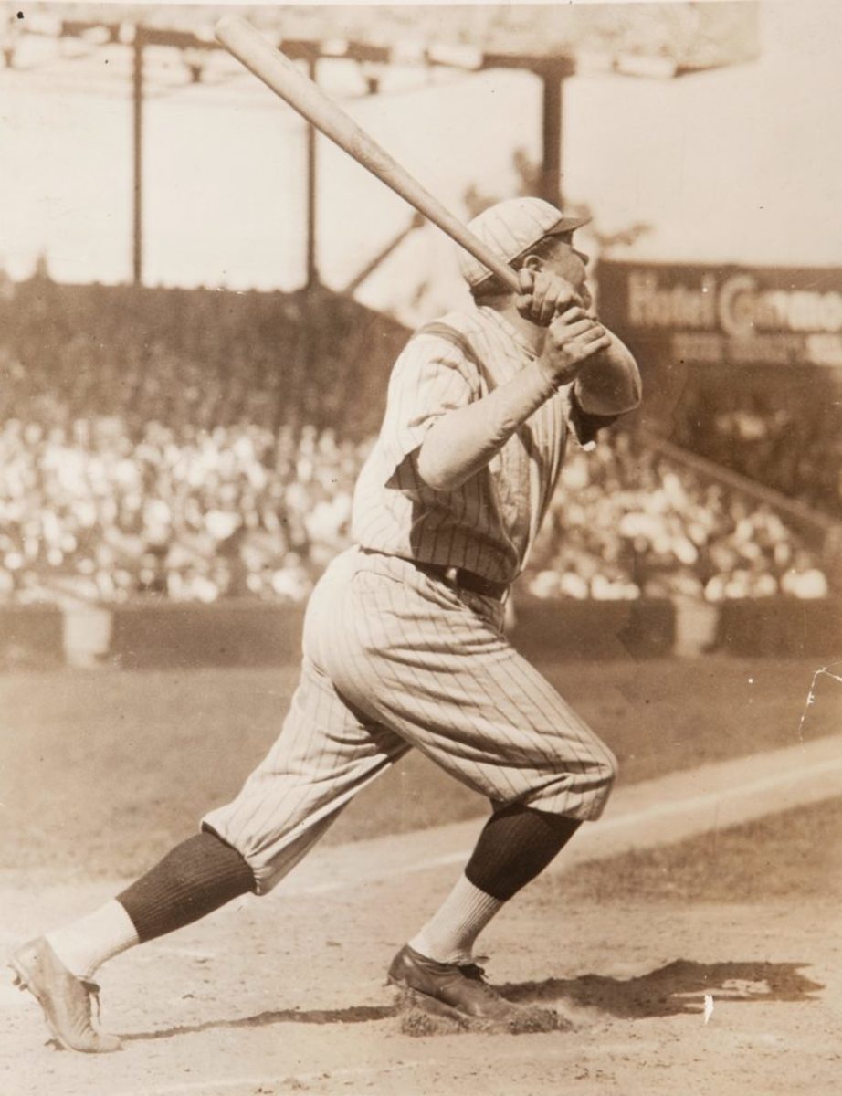 Restaurar pianista exilio Babe Ruth game-used bat sets record with $1.85 million sale at Hunt  Auctions - Sports Collectors Digest