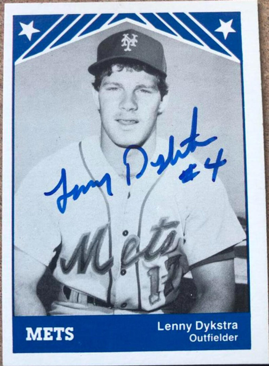 Daily Autograph: Lenny Dykstra