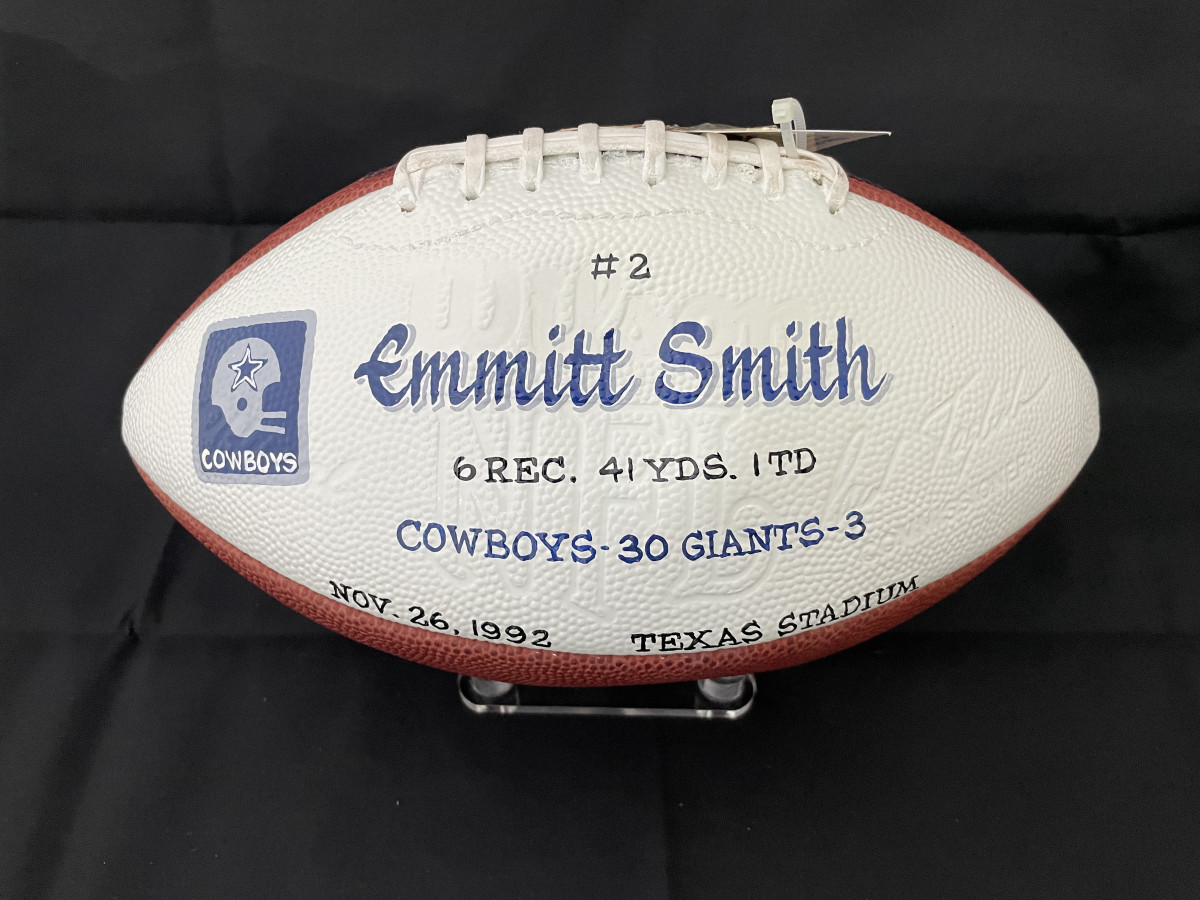 Emmitt Smith collectibles selling for big dollars — and they