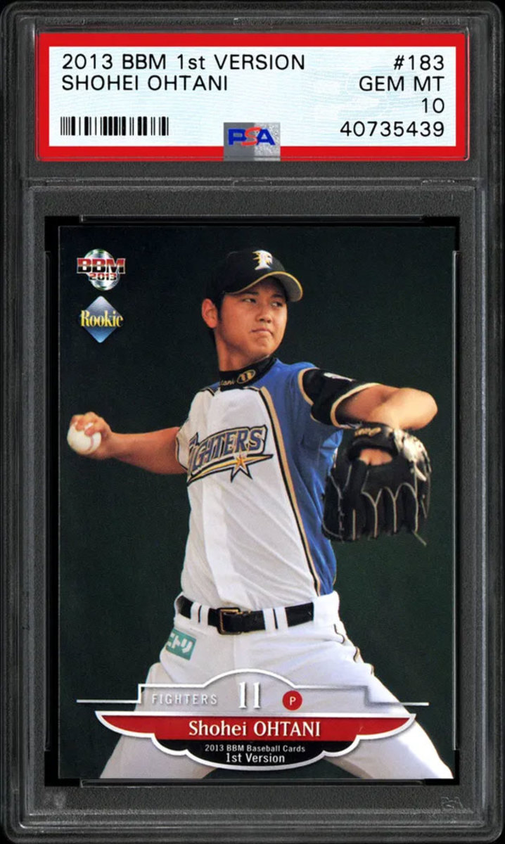 Japanese Baseball Cards: Shohei Ohtani Rookie Cards