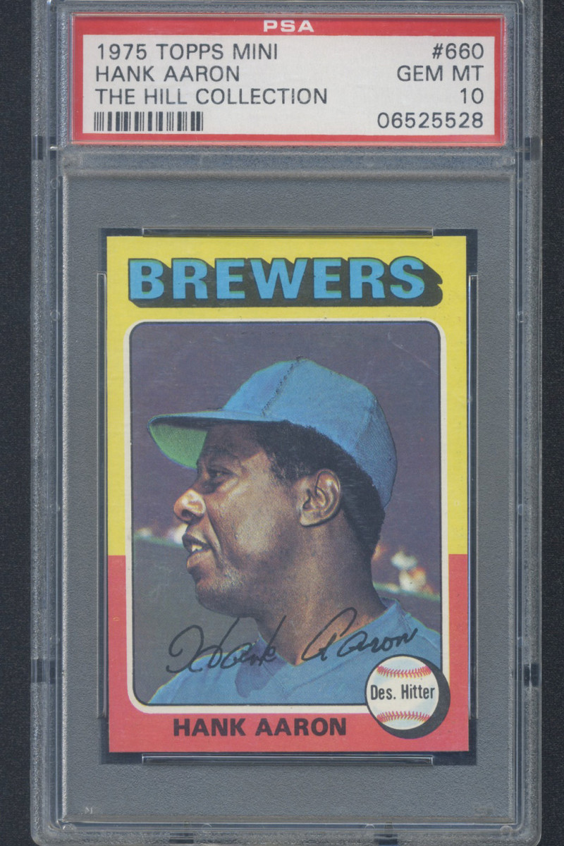 Centering Woes and the Popularity of Hank Aaron's 1954 Topps