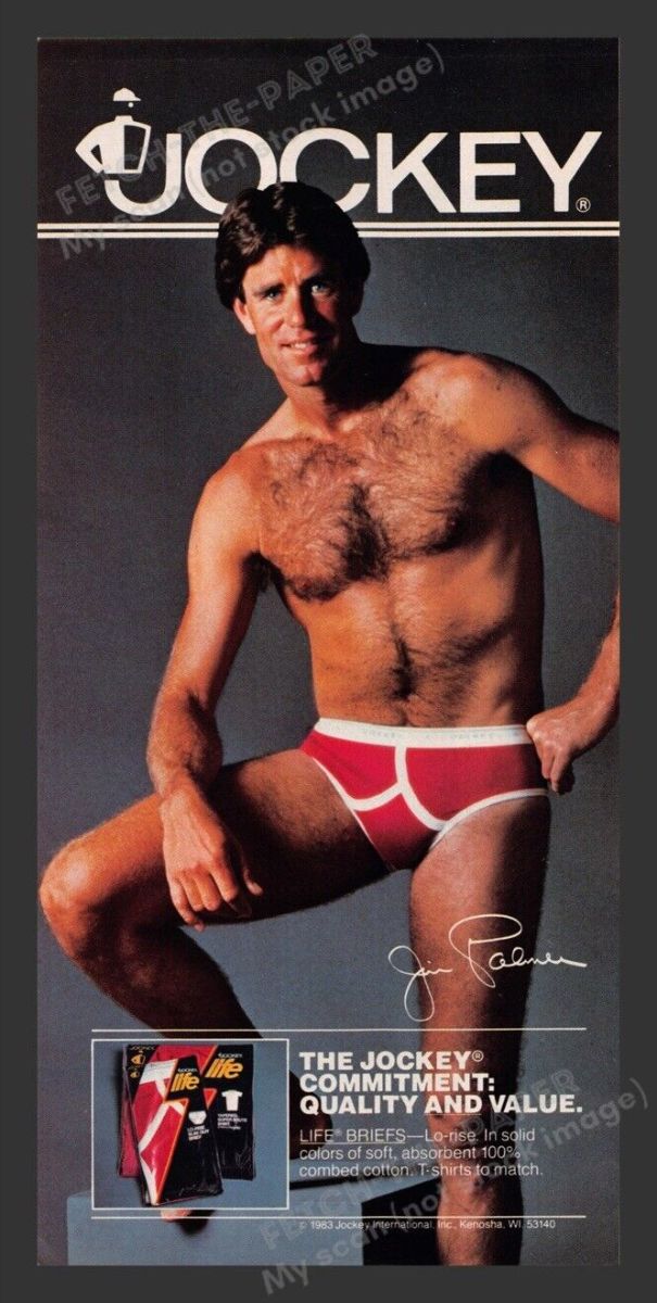 1976 Jockey Underwear Briefs pro athletes photos vintage print Ad