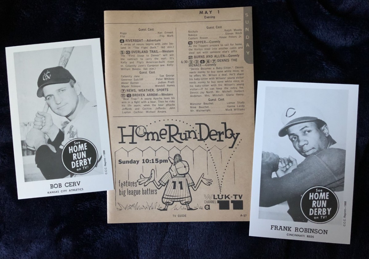 1960 TV Guide ad promoting the inaugural Home Run Derby.