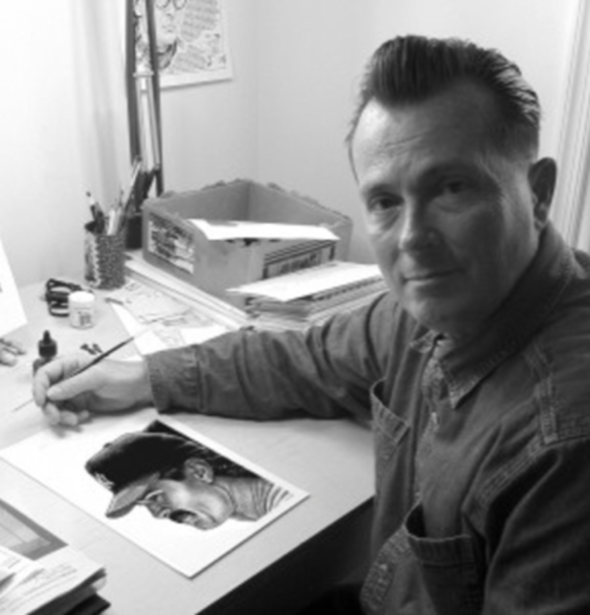 SCD artist and illustrator Ronnie Joyner.