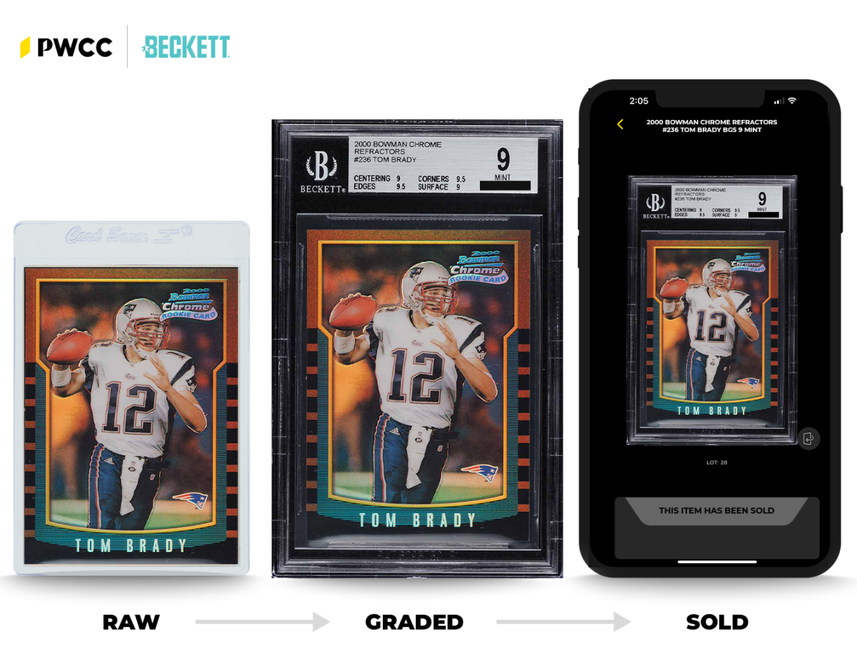 A new partnership between Beckett and PWCC Marketplace will help collectors get raw cards graded and sold quicker.