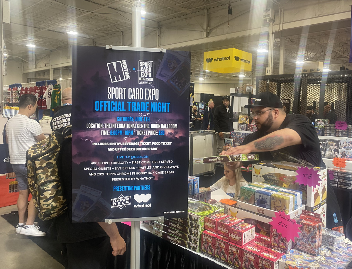 The Toronto Sport Card Expo in June featured multiple Trade Nights.