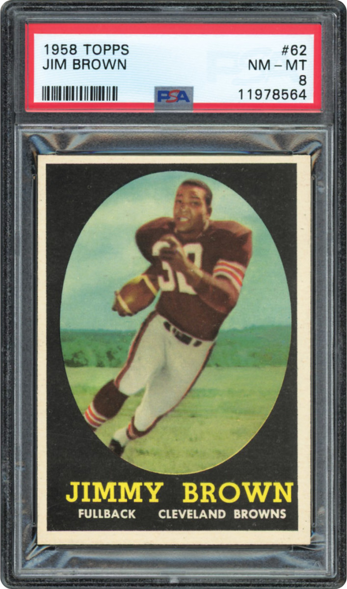 Jim Brown Rookie Card Photo, Babe Ruth Items Among Hot Sellers in Memory  Lane Sale