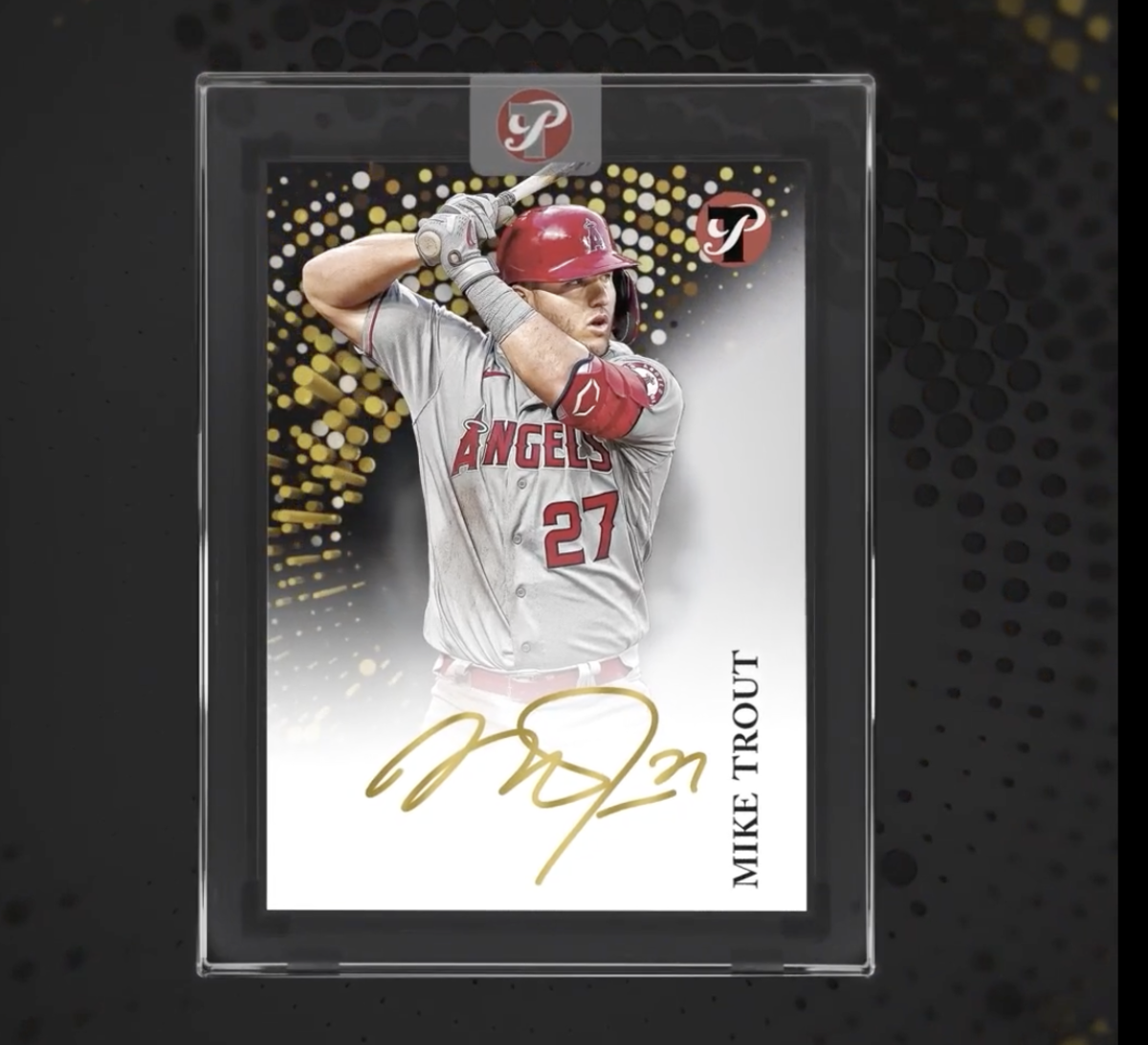 2022 Topps Pristine Mike Trout NFT.