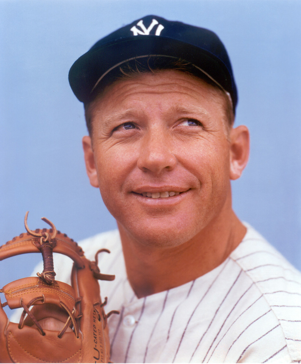 Mickey Mantle photo by famous sports photographer Ozzie Sweet.