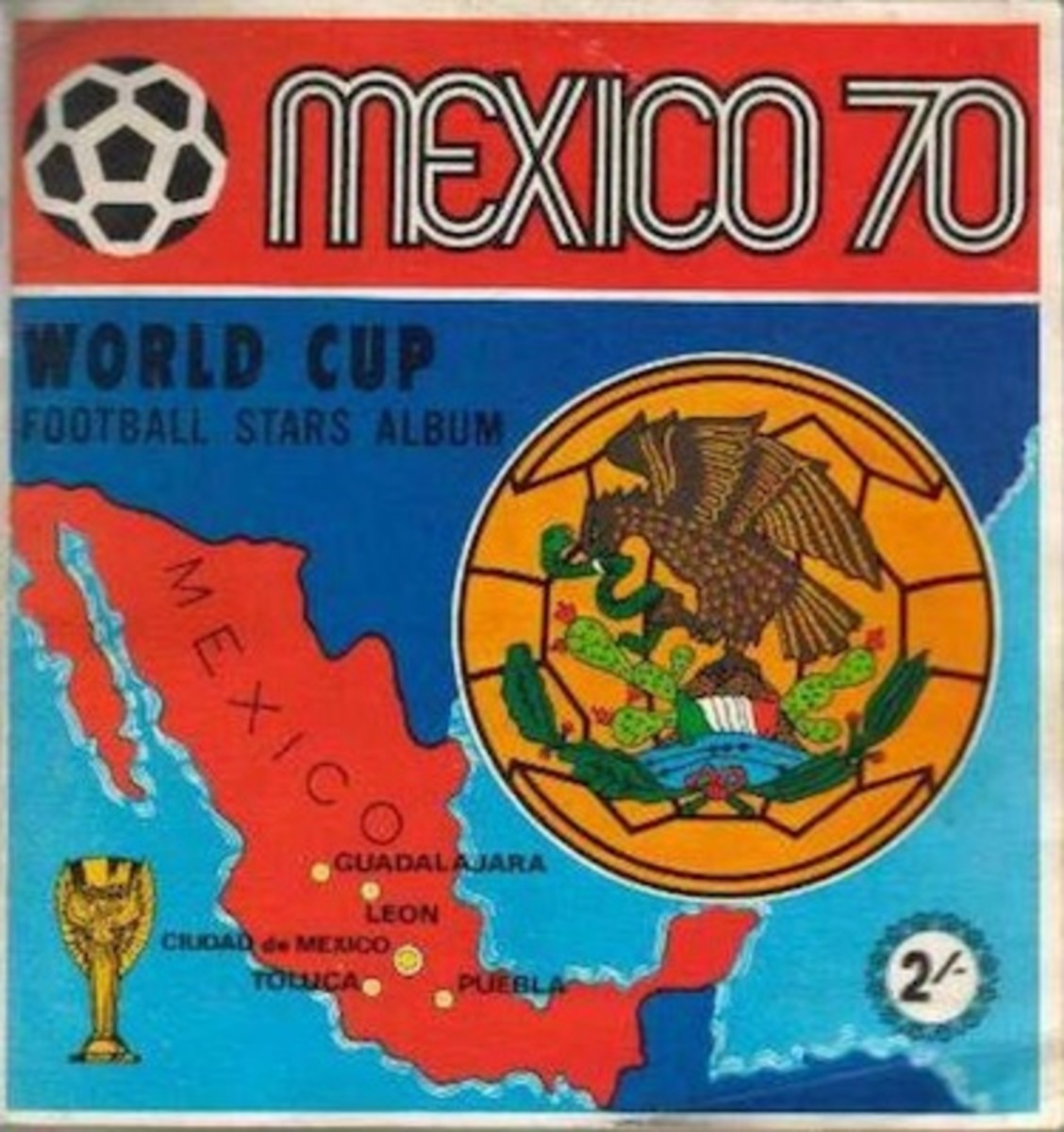 1970 Panini World Cup Sticker Album.