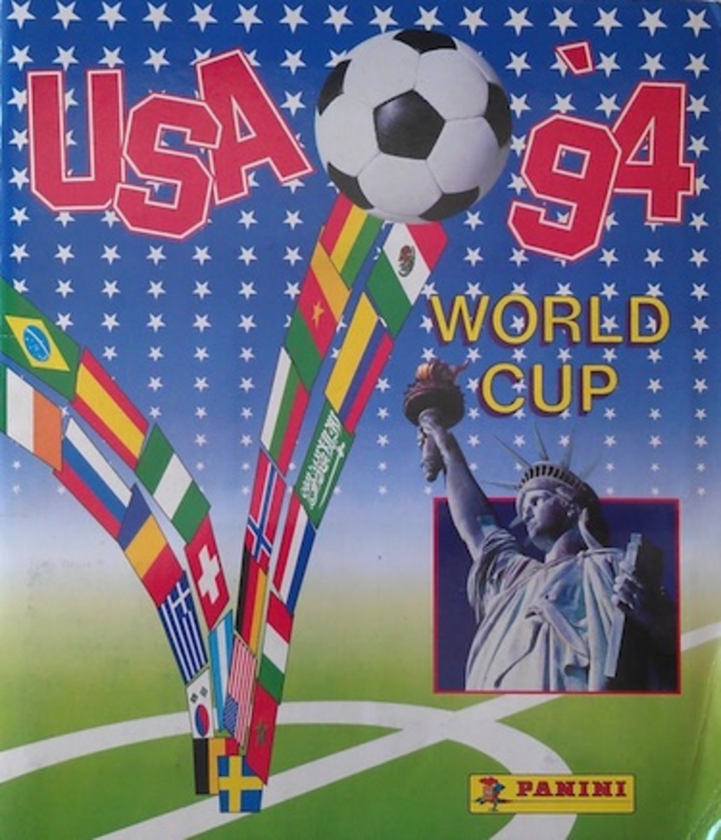 1994 Panini World Cup Sticker Album.