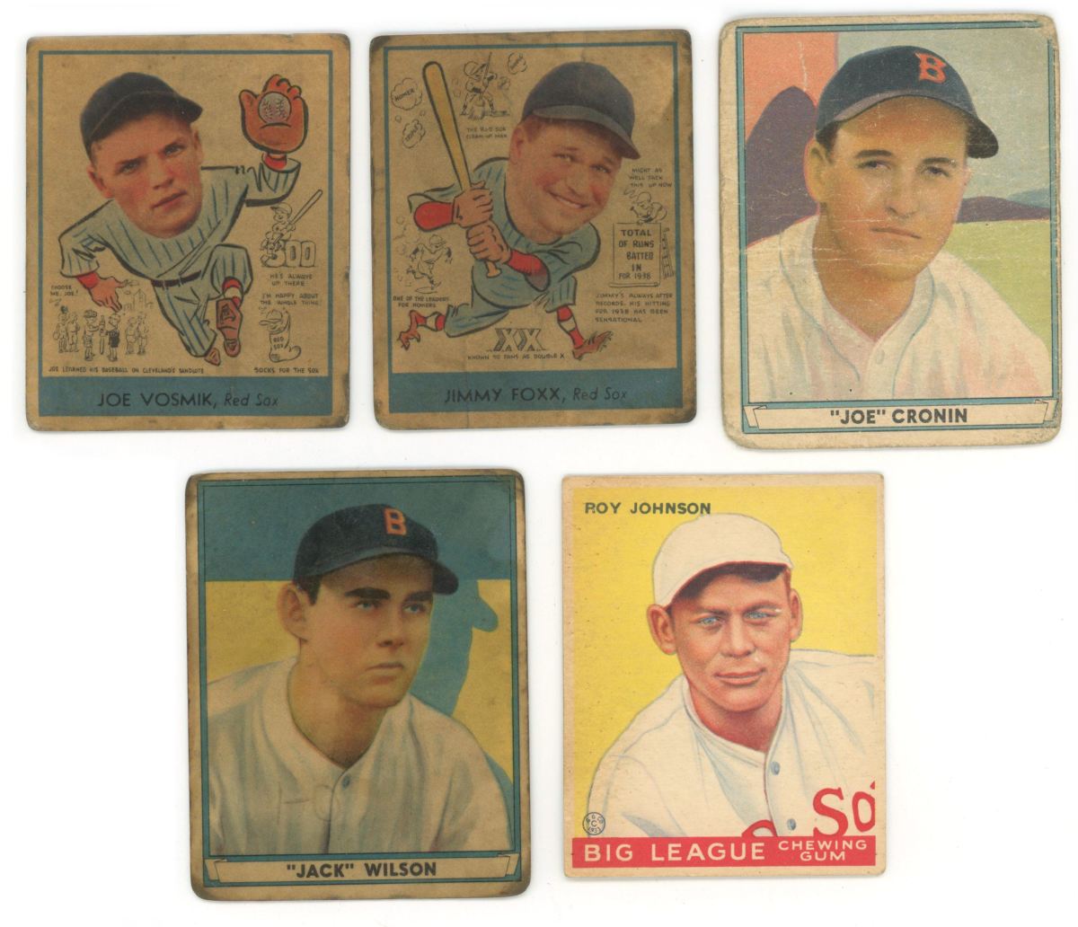 Play Ball and Goudey cards from the 1930 and ‘40s at JG Limited.