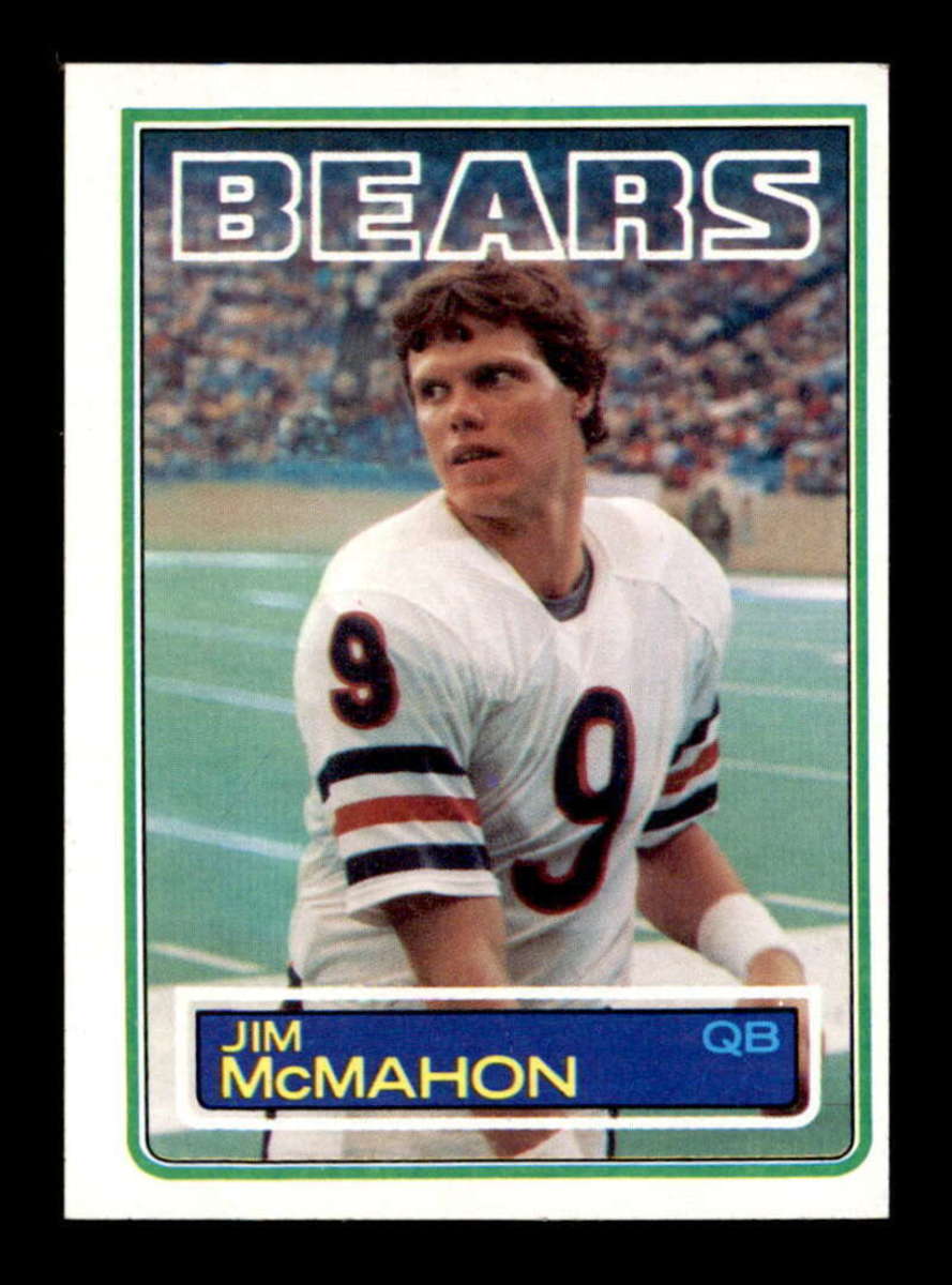1983 Topps Jim McMahon rookie card.