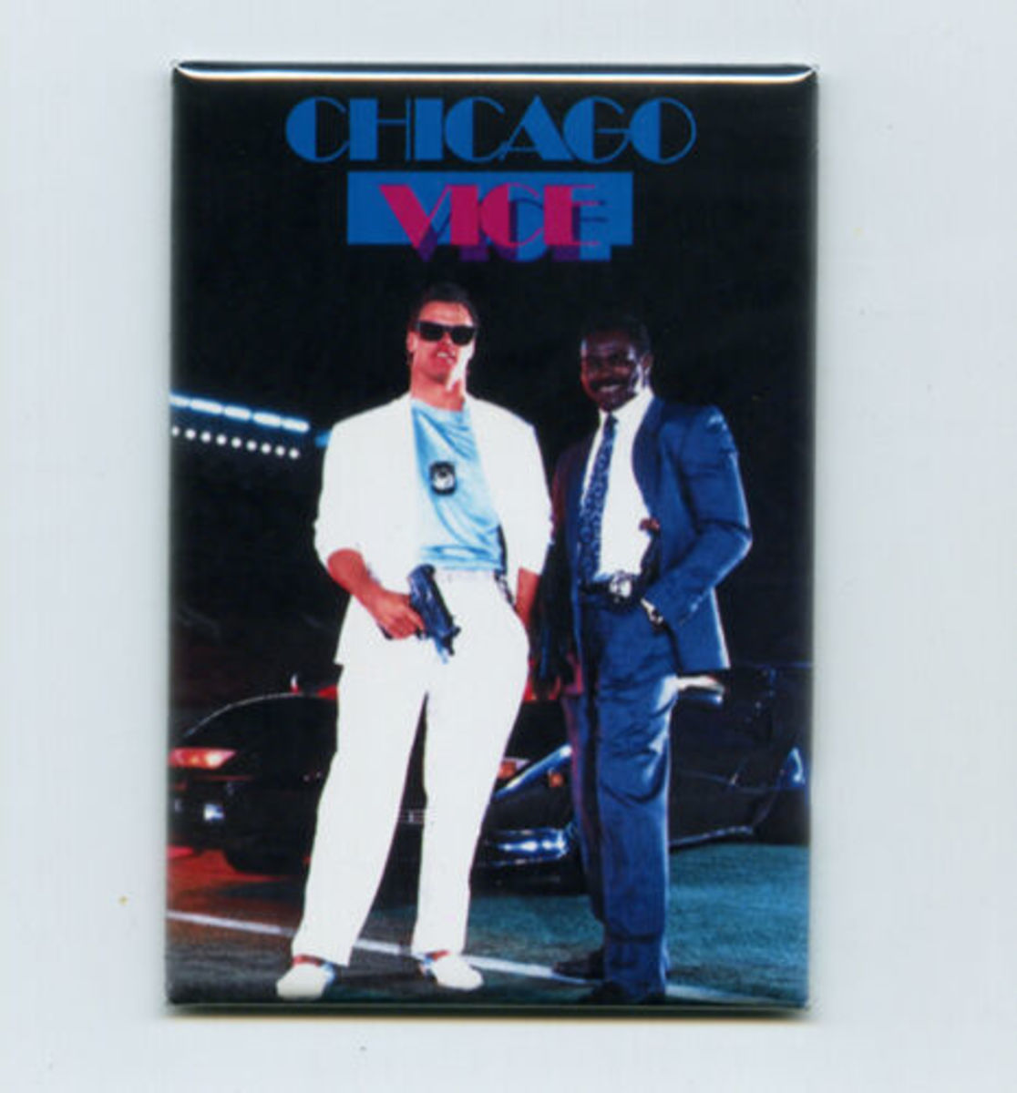 Jim McMahon and Walter Payton on a Costacos poster in the 1980s.