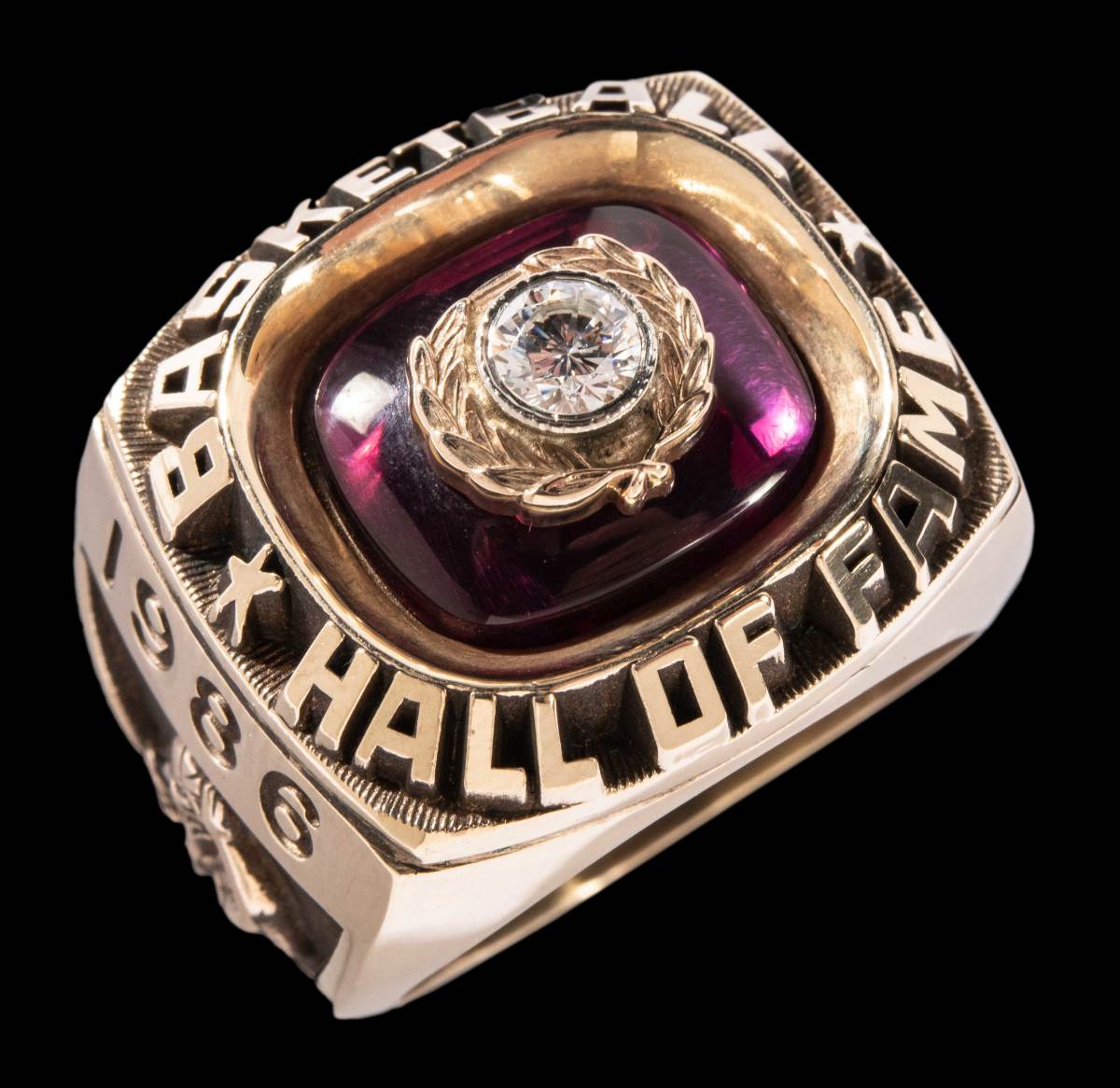Tommy Heinsohn Basketball Hall of Fame ring.