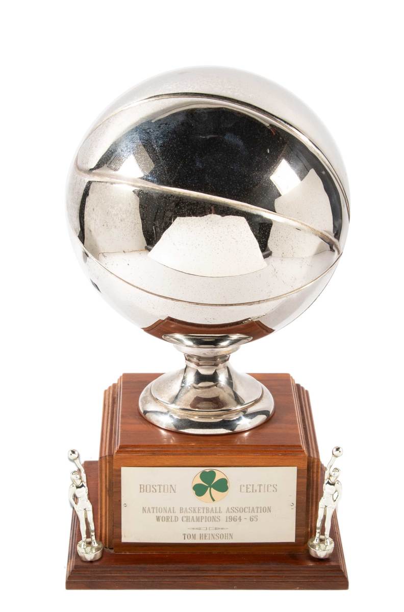 Tommy Heinsohn's 1964-65 NBA Championship trophy.
