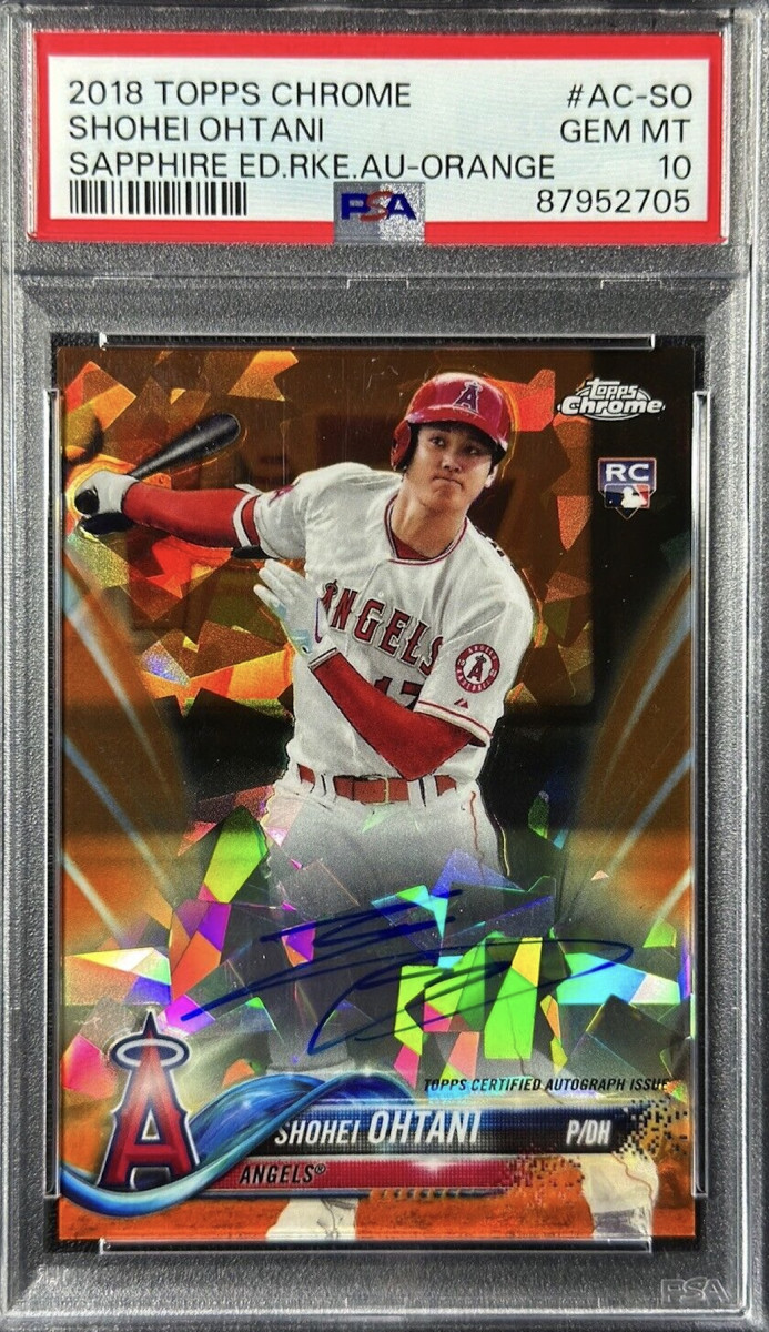 Shohei selling Ohtani RC + 1984 Throwback