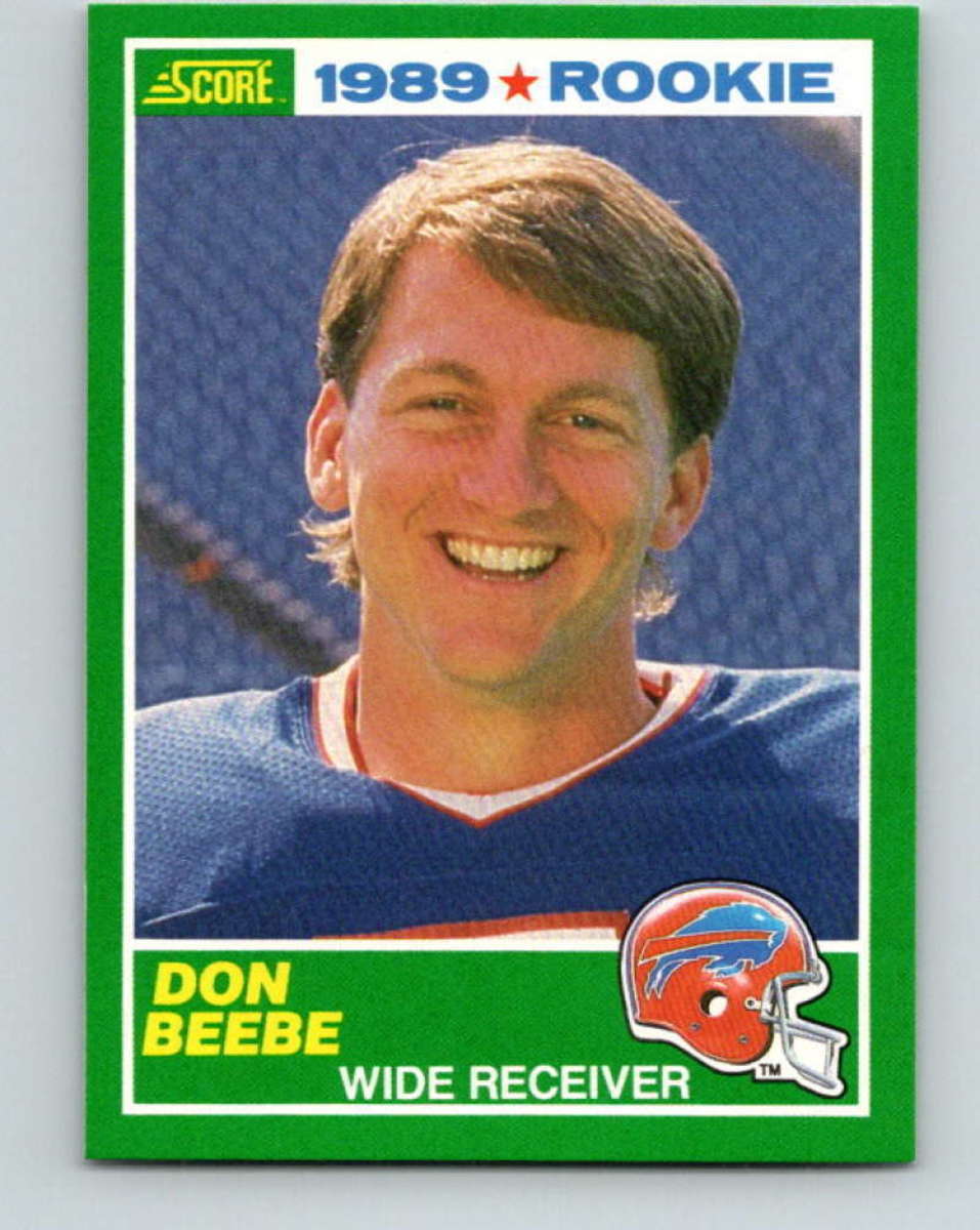 : 1990 Score Football #46 Don Beebe Buffalo Bills