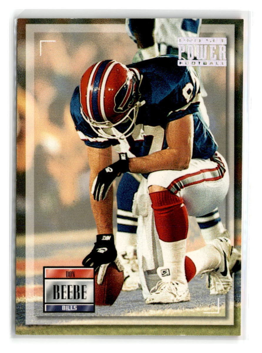 : 1990 Score Football #46 Don Beebe Buffalo Bills