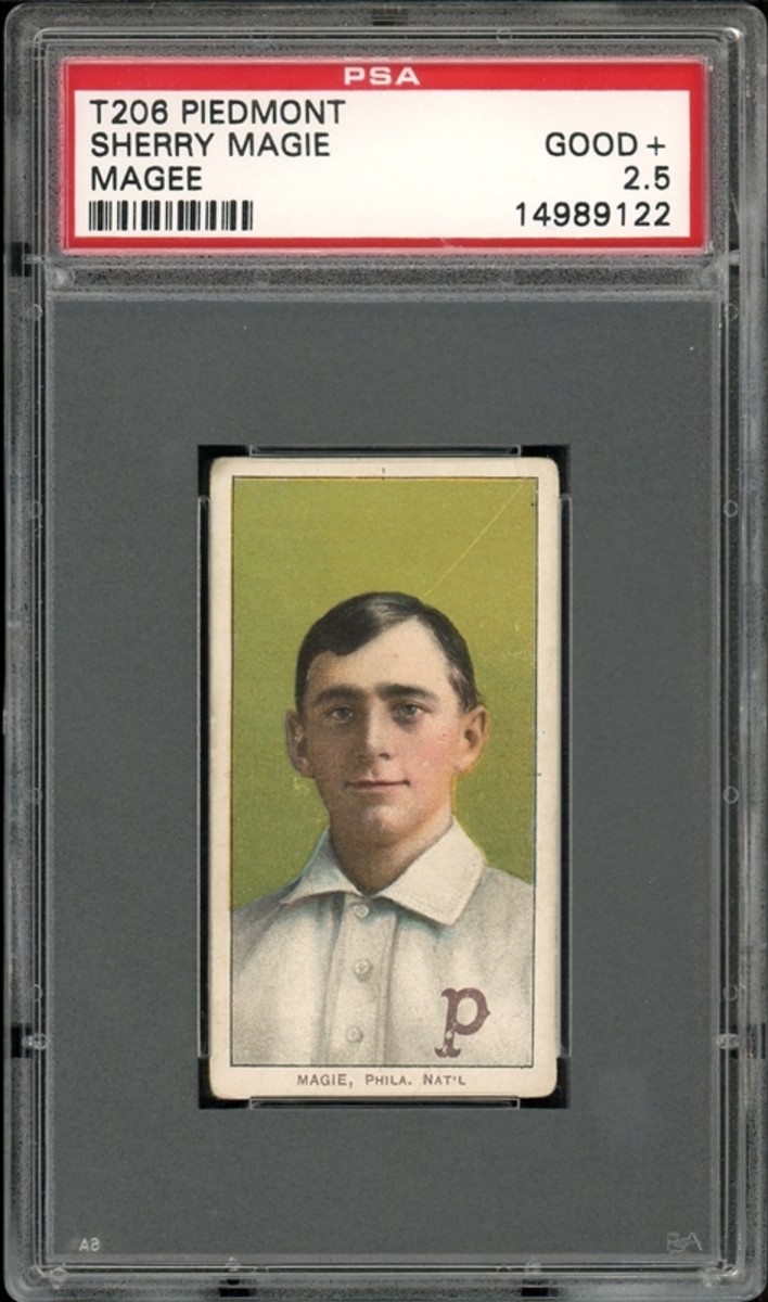 Low-grade T206 Honus Wagner card sells for $1.96M at Mile High