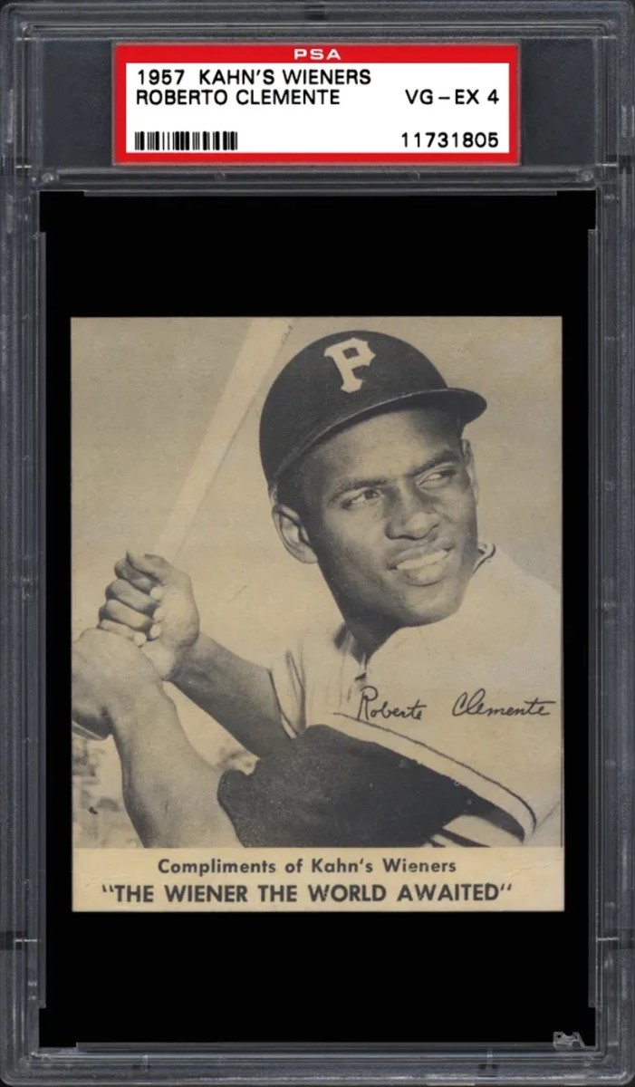 1957 Roberto Clemente Game Used Glove