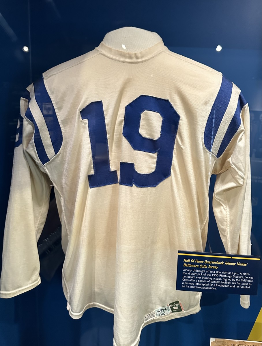 Johnny Unitas Baltimore Colts Long Sleeve Throwback Jersey – Best Sports  Jerseys