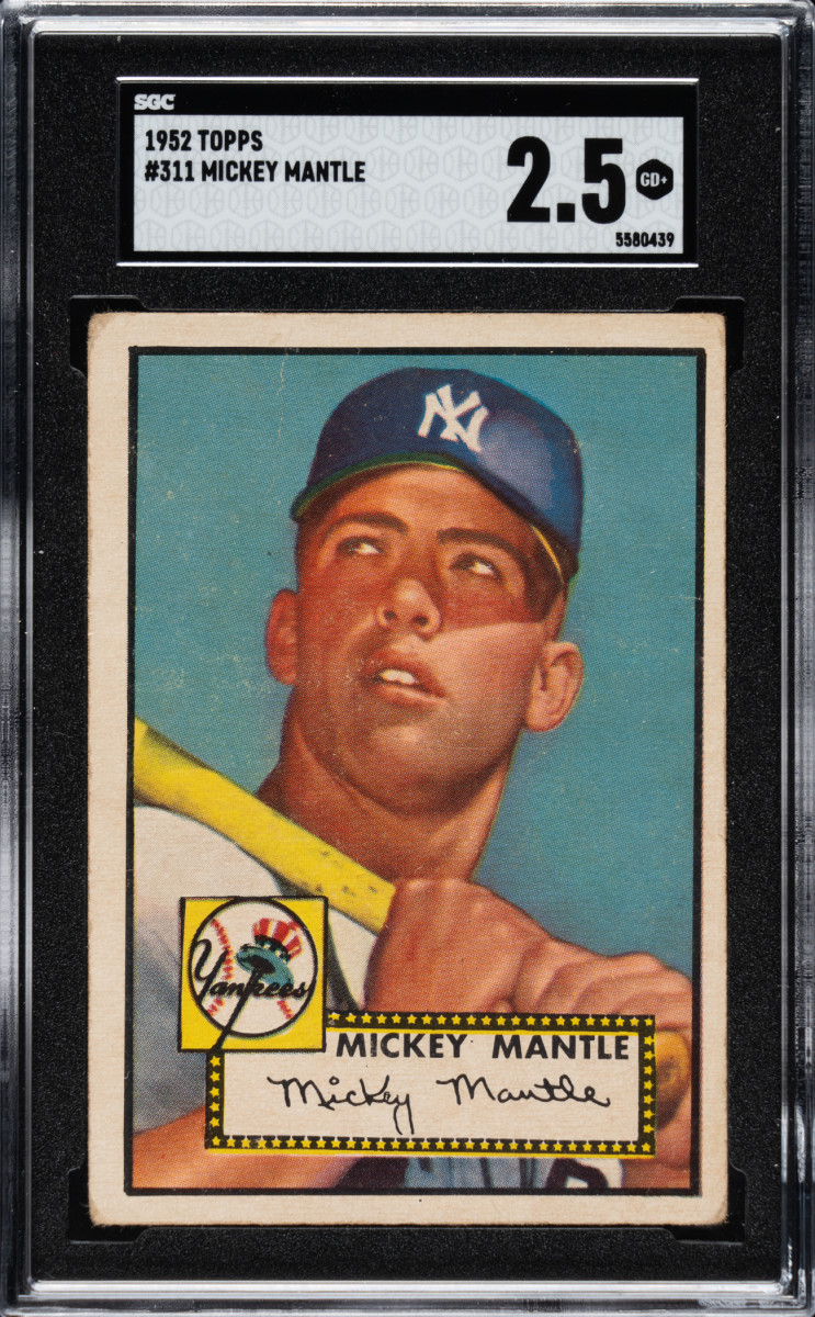 52 Mantle card, Hank Aaron jersey, Ted Williams rookie contract top REA  auction - Sports Collectors Digest