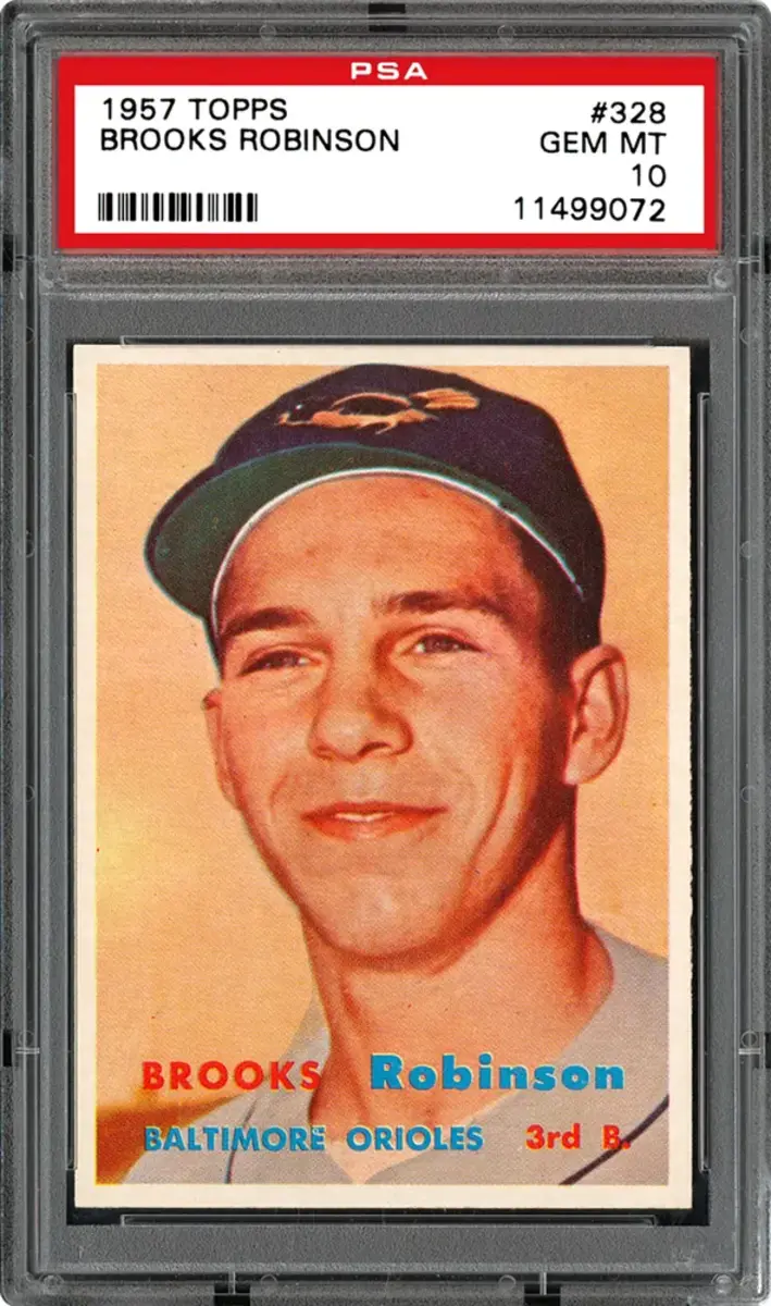 1959 Topps #439 Brooks Robinson Baltimore Orioles Baseball Card