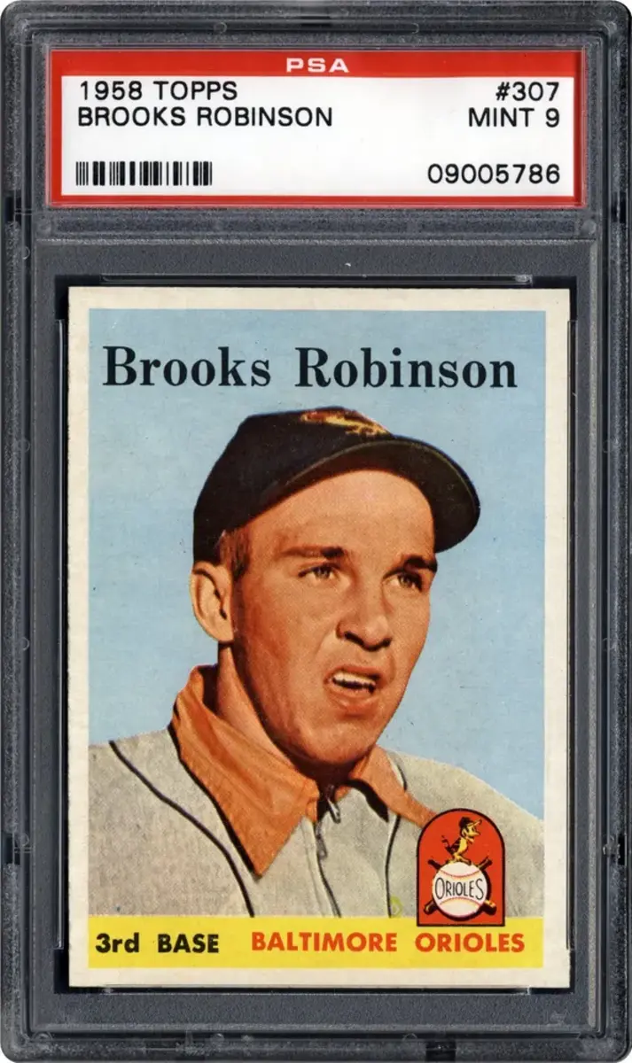  1968 Topps # 20 A Brooks Robinson Baltimore Orioles