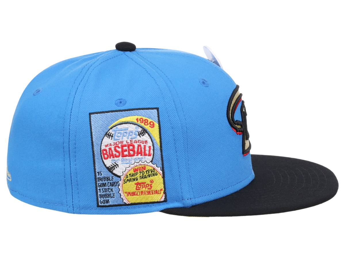 New Lids, Mitchell & Ness hat collection pays tribute to Topps Baseball  cards - Sports Collectors Digest