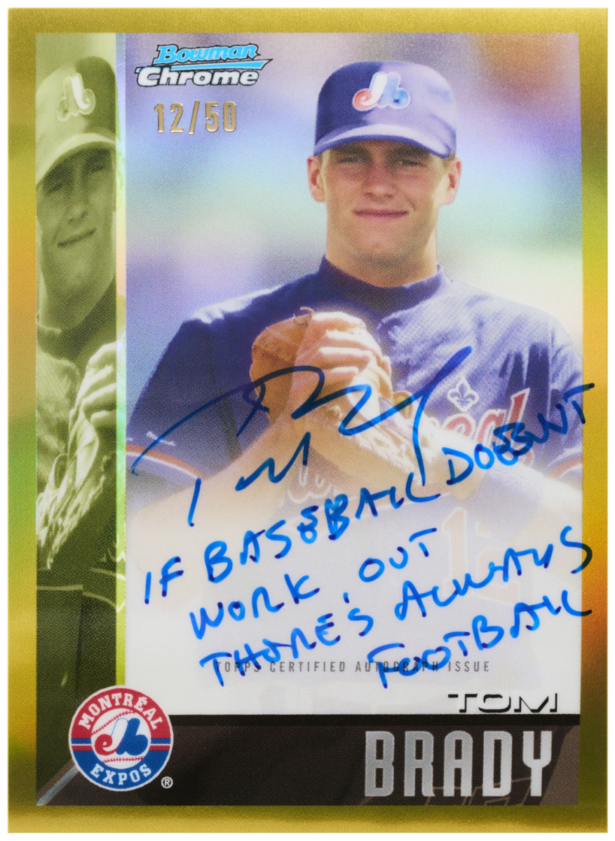 Topps releases coveted Tom Brady baseball card with launch of 2023 ...