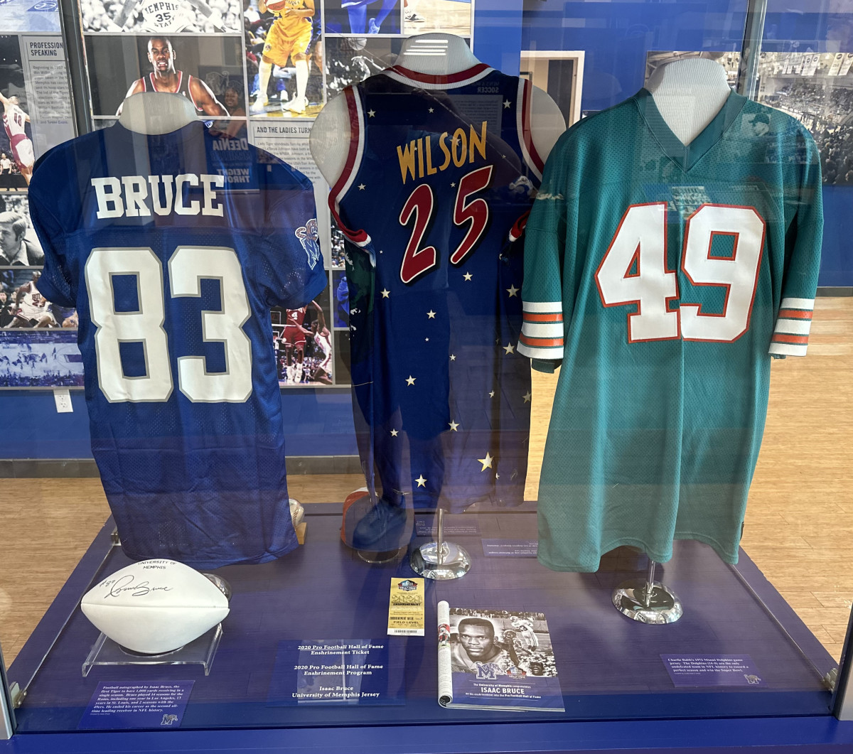 Tigers football Hall of Fame jersey