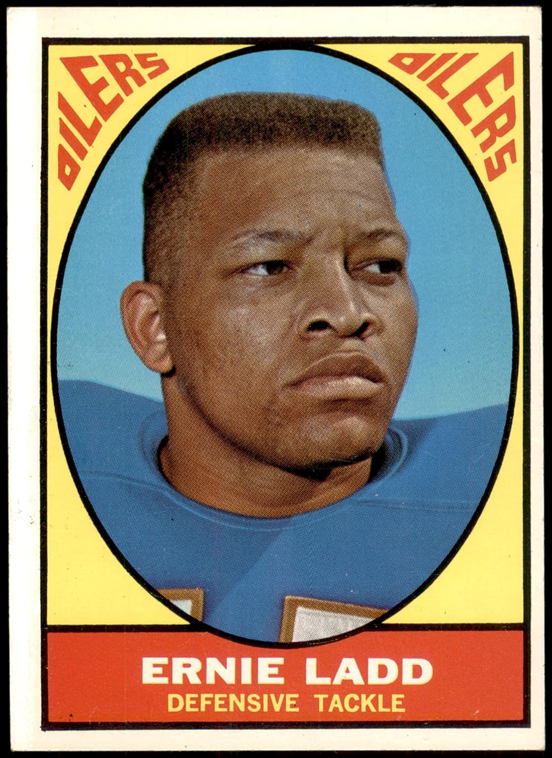 1967 Topps Ernie Ladd card. 