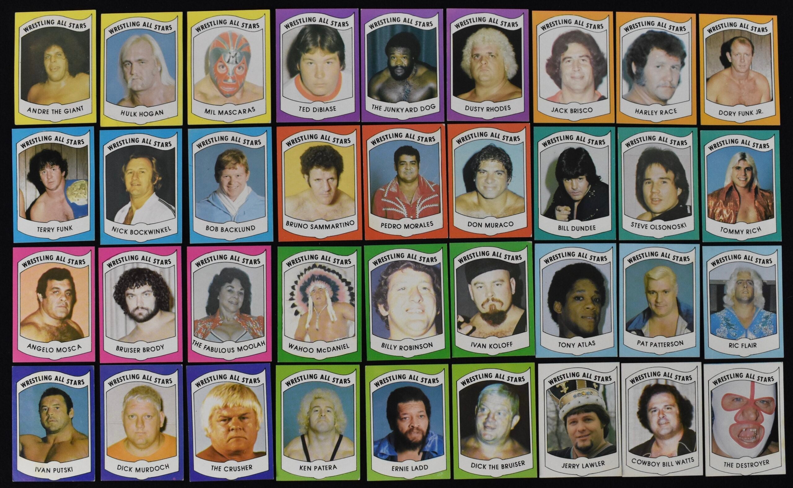 1982 Wrestling All-Stars complete set. 