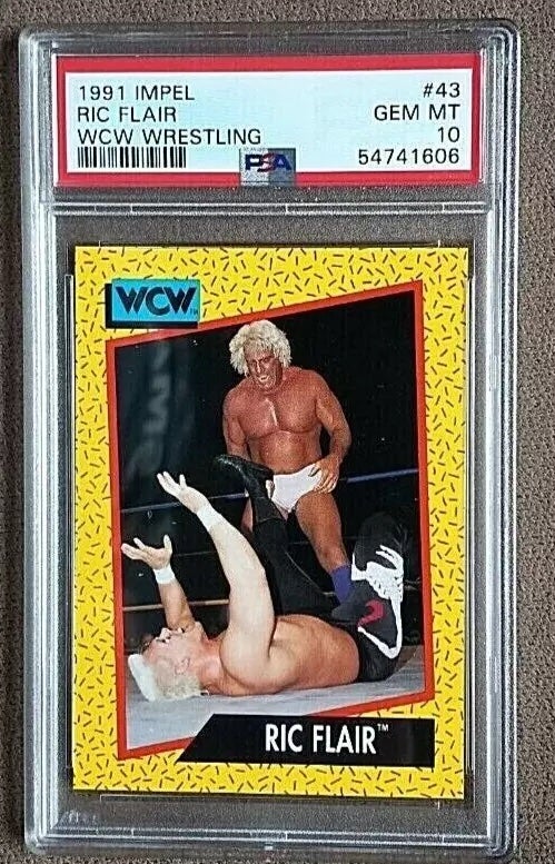 1991 IMPEL WCW Ric Flair card. 