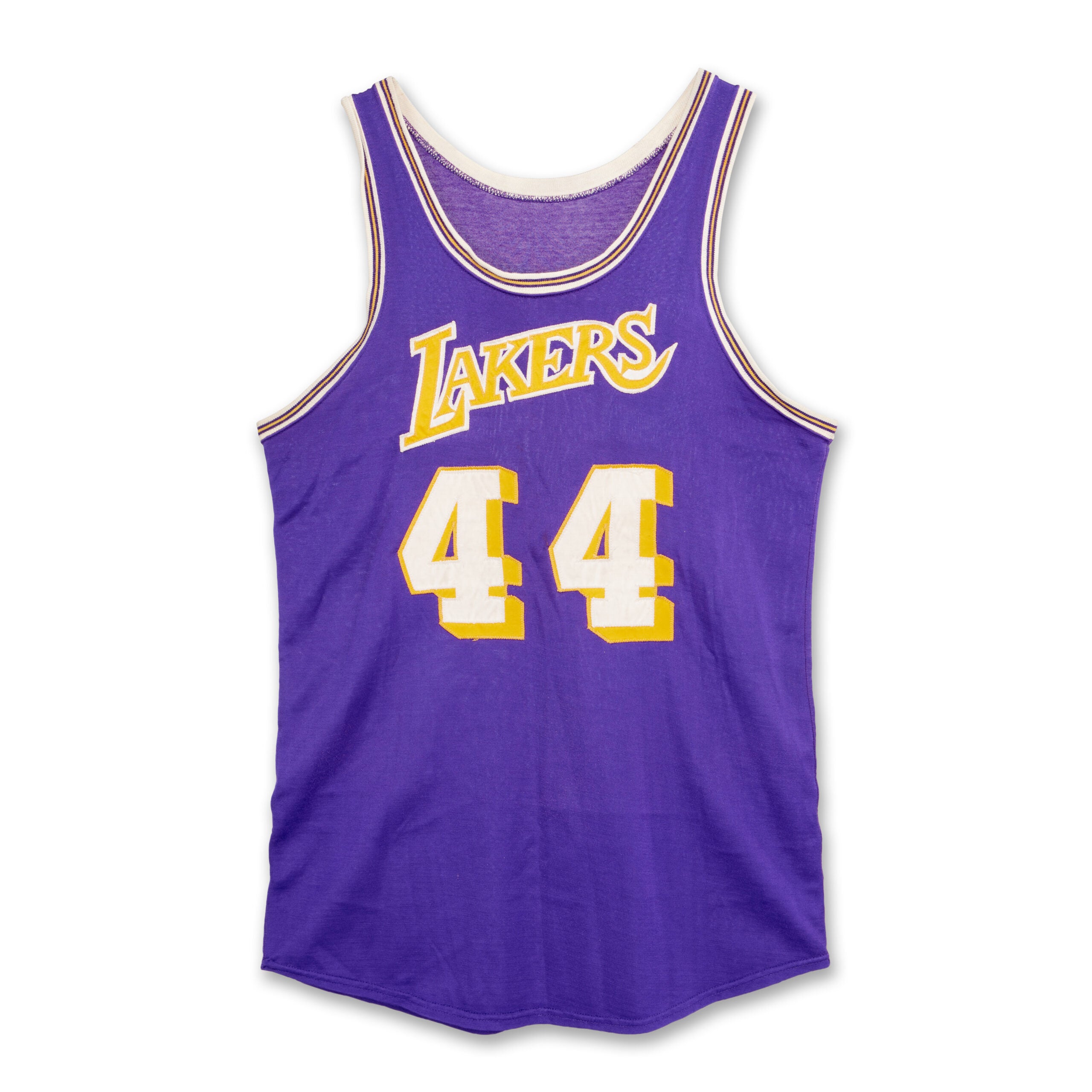 1969-70 Jerry West LA Lakers game-worn jersey. 