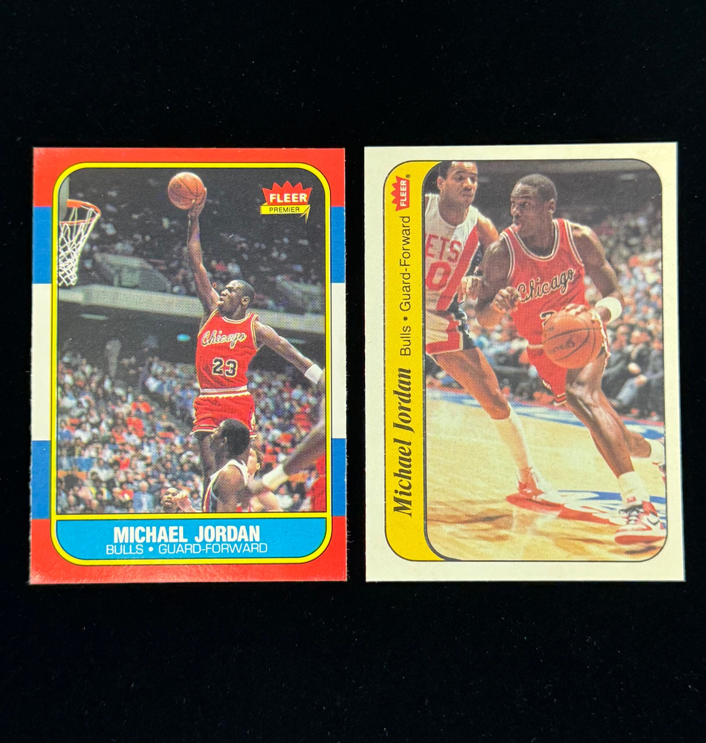1986 Fleer Basketball cards from collector Leighton Sheldon. 