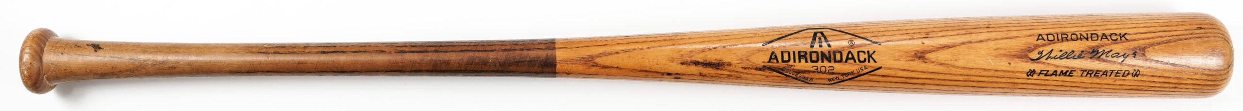 1968 Willie Mays game-used bat. 