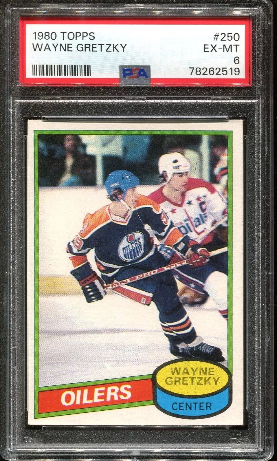 1980 Topps Wayne Gretzky card. 
