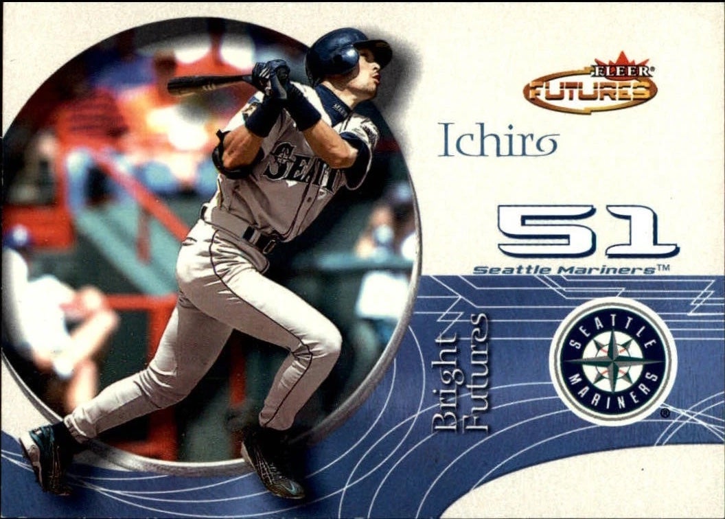 2001 Fleer Futures card. 