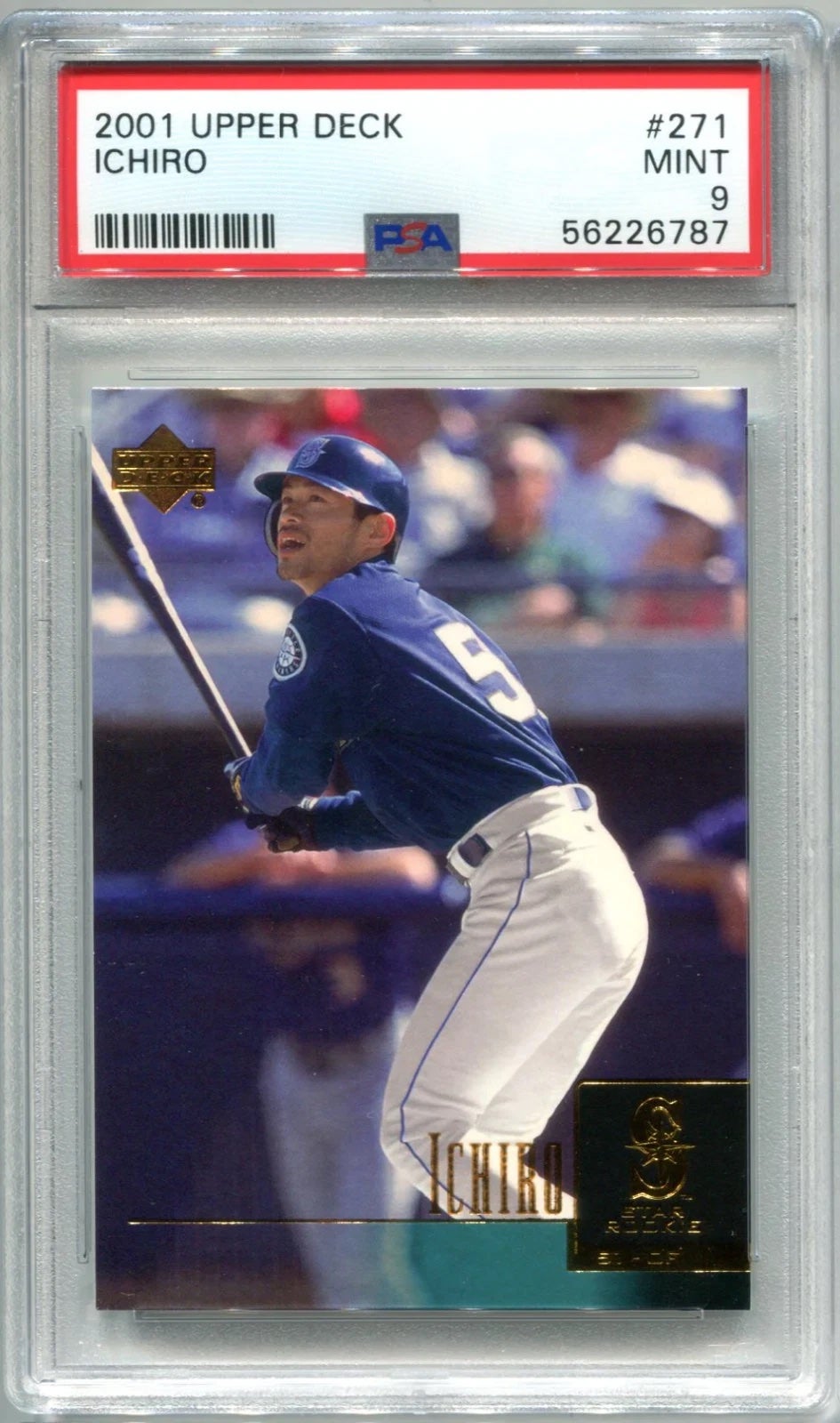2001 Upper Deck Pros and Prospects Ichiro World Tour #WT15