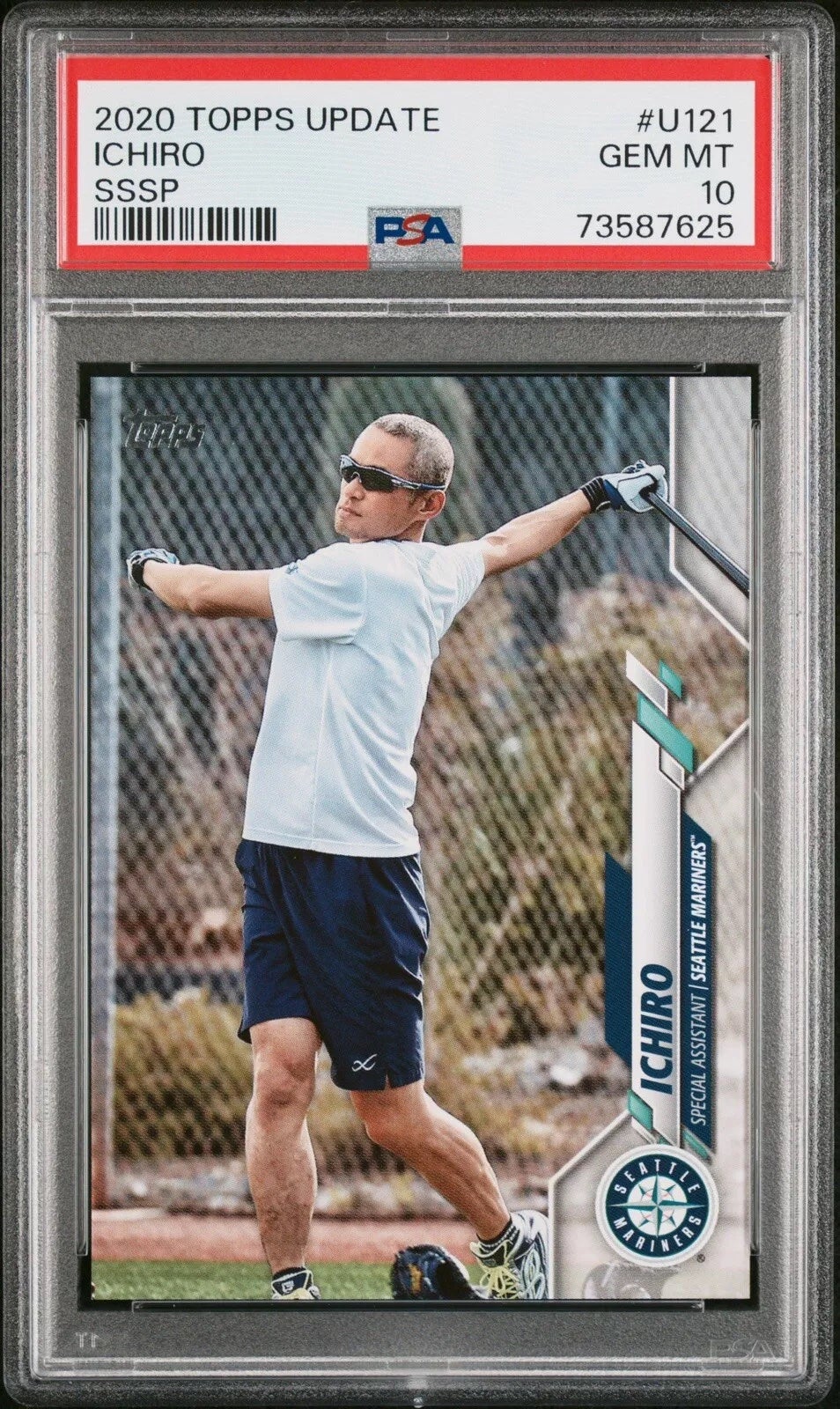 2020 Topps Update Ichiro Suzuki. 