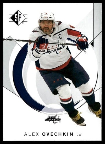 2024-25 SP Alexander Ovechkin card. 