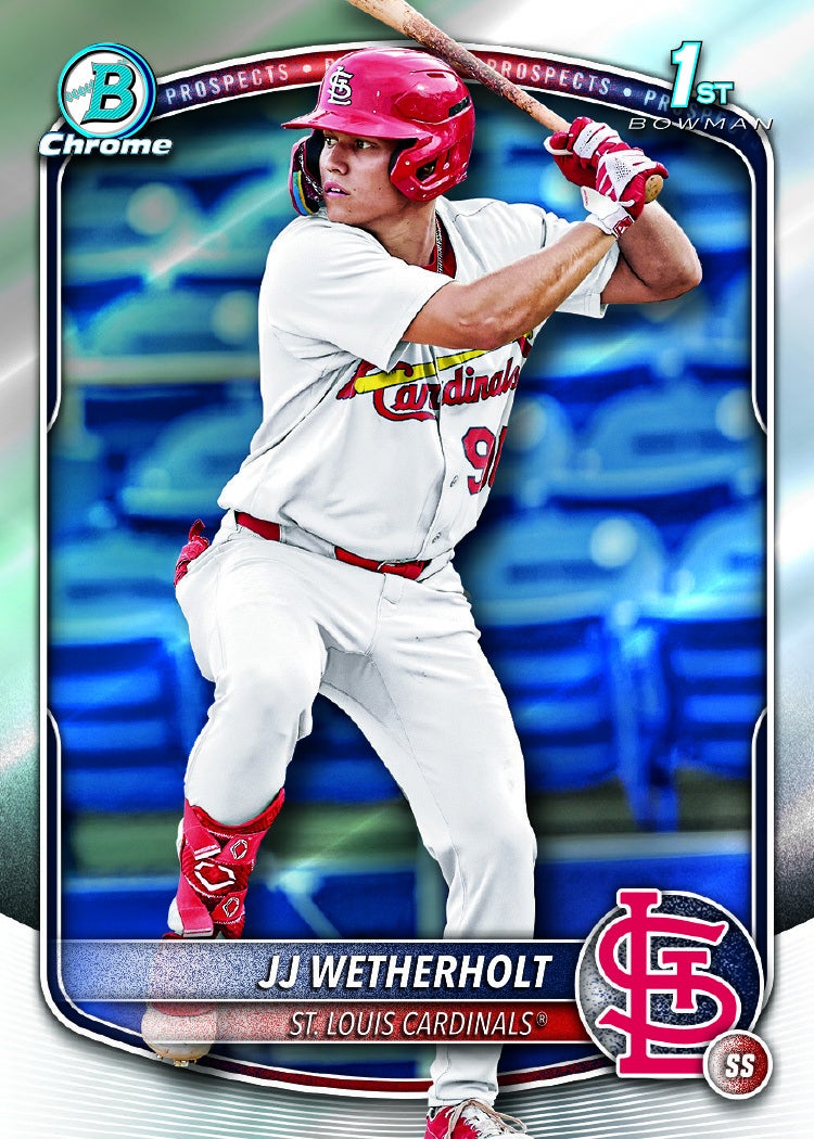 2025 Bowman Baseball JJ Wetherholt card. 
