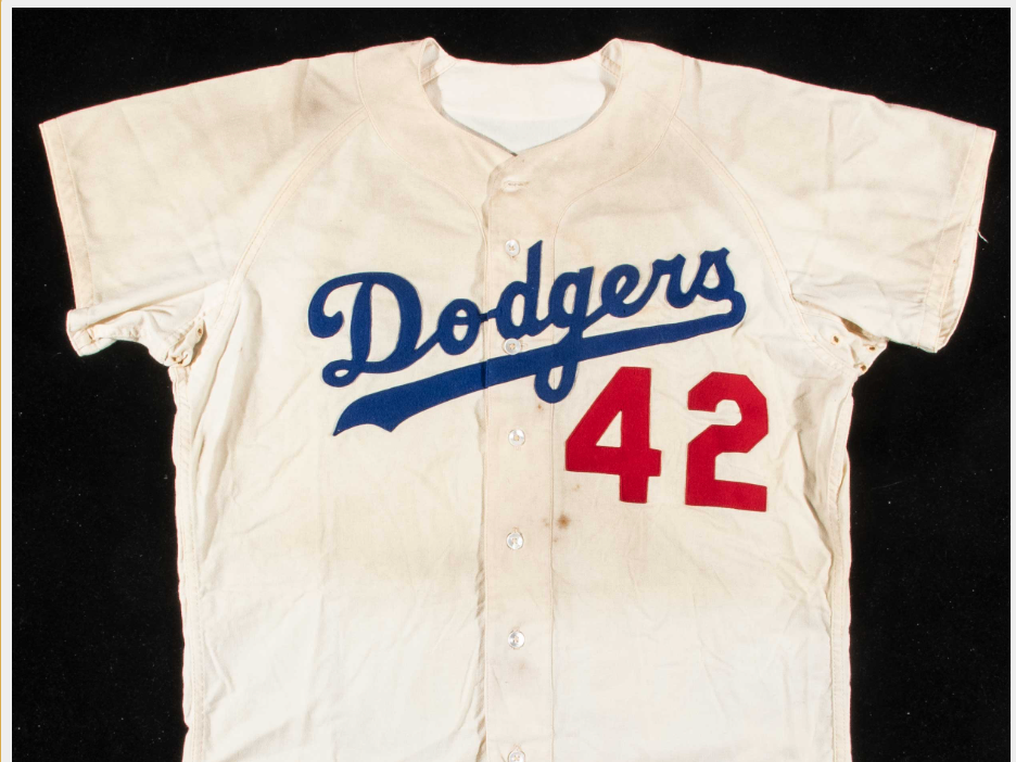 Rare Jackie Robinson jersey up for bid in MLB All-Star Week